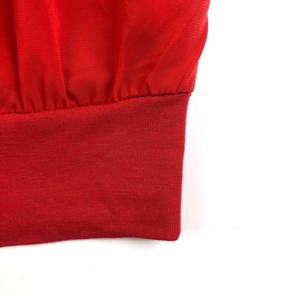 Bebe Red Embellished Kimono Top - Picture 10 of 11